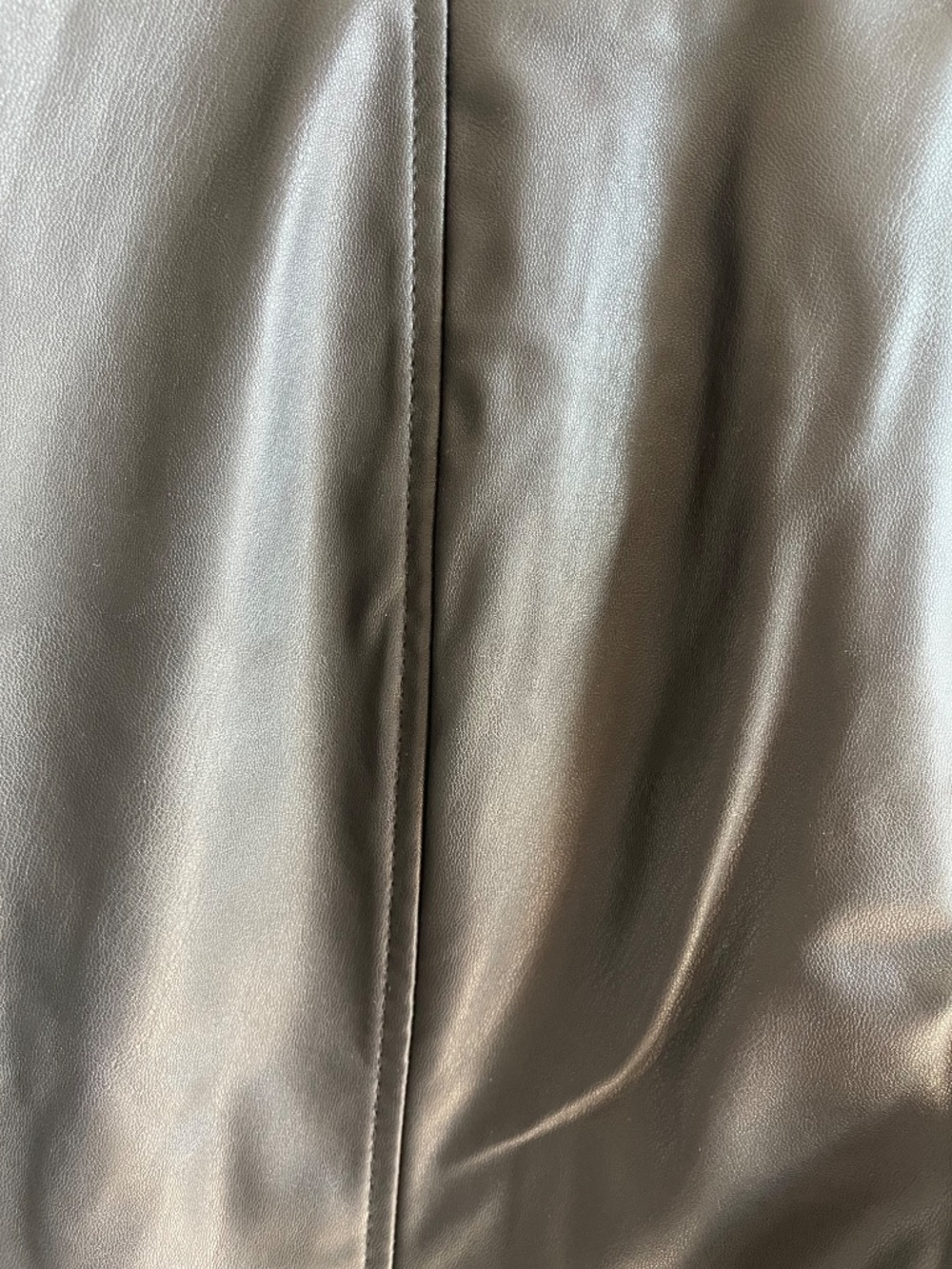 ASOS DESIGN Hourglass Premium Faux Leather Pants Black US 4 NWT - Picture 9 of 12